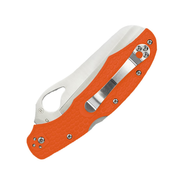 Ніж Spyderco Byrd Large Rescue 2, серрейтор (помаранчевий) 