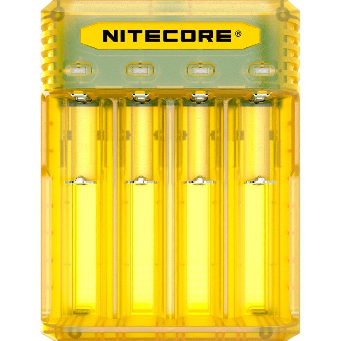 Зарядний пристрій Nitecore Q4 (жовтий) 