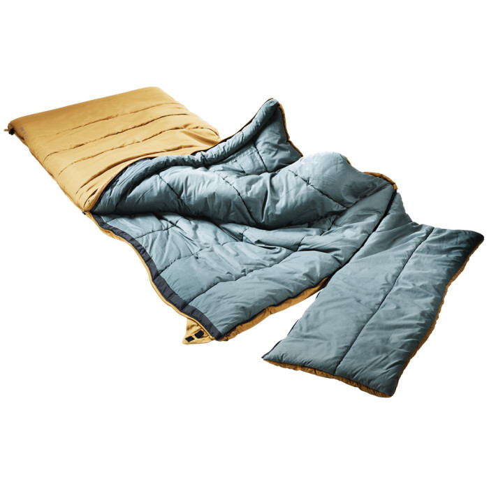 Спальник DEUTER Orbit SQ -5° колір 6321 caramel-teal правий 