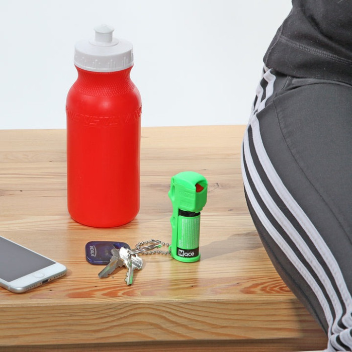Перцевий балончик-брелок Mace кишеньковий 12 г, зелений 