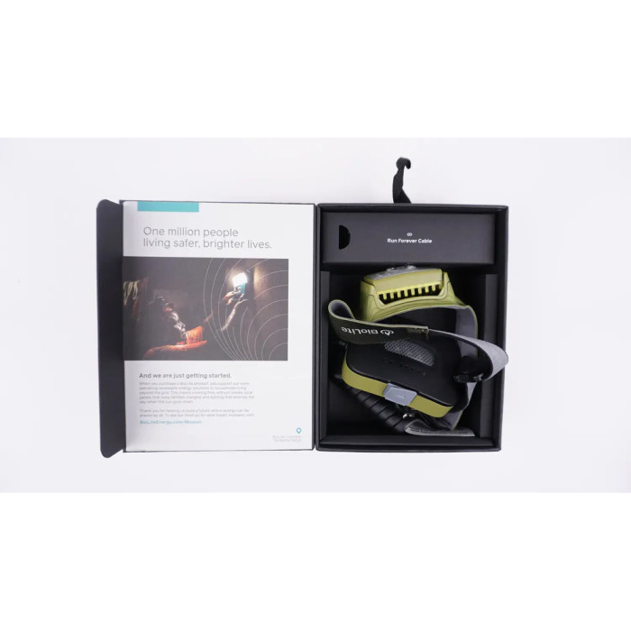 Ліхтар налобний BioLite Headlamp, Midnight Grey, 750 люмен (BLT HPC0101) 