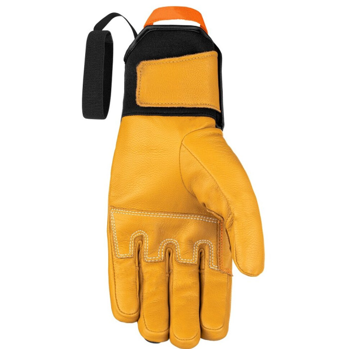Рукавиці Salewa LEATHER WOOL GLOVES - жовті, L 
