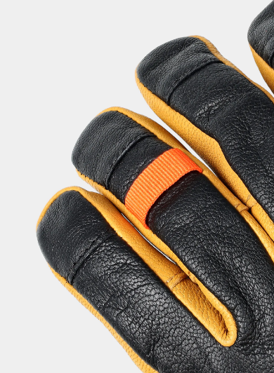 Рукавиці Salewa LEATHER WOOL GLOVES - жовті, L 