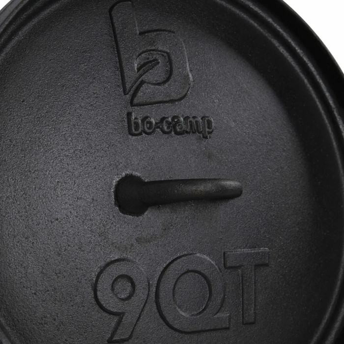 Казан з кришкою Bo-Camp Dutch Oven Cast Iron 31 cm / 7.1 L Black (22122415) 