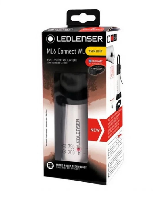 Кемпінговий ліхтар Ledlenser ML6 Connect з Bluetooth 