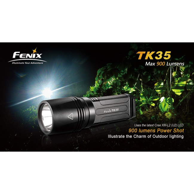 Тактичний Ліхтар Fenix TK35, чорний, Cree XM-L2 (U2) LED 