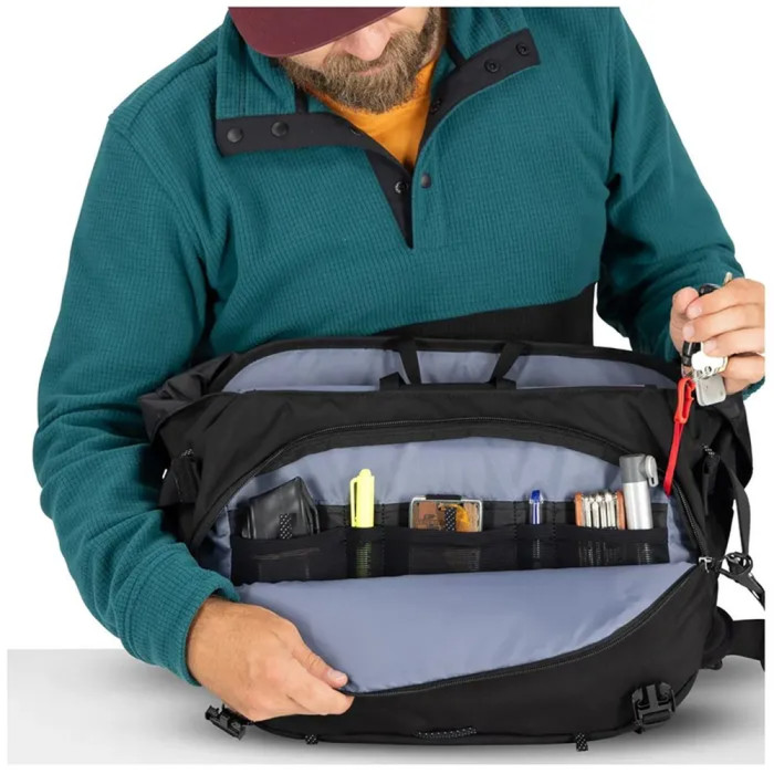 Сумка Osprey Metron Messenger 18 black - O/S - чорний 