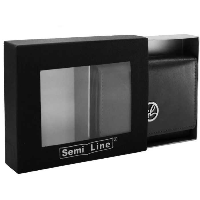 Гаманець жіночий шкіряний Semi Line RFID Black (P8272-0) 