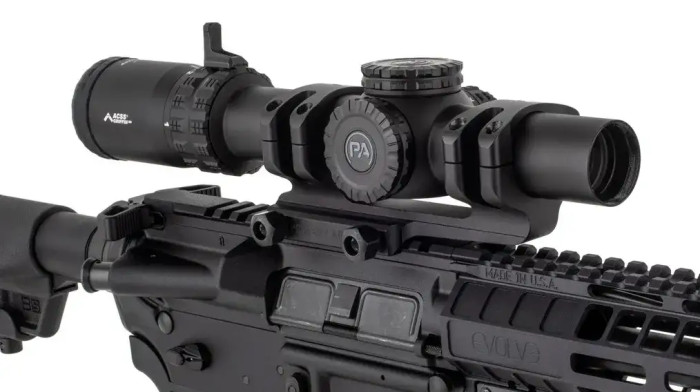 Приціл Primary Arms GLx 1-6×24, F1, ACSS Griffin Mil M6, 0.1 Mil, (Illuminated) чорний 