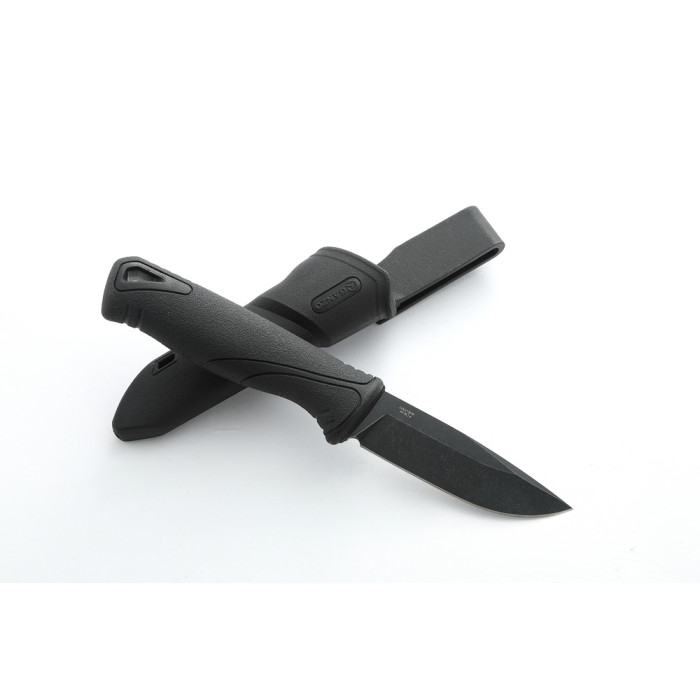 Ніж Ganzo G807BW-BK чорний з чохлом 