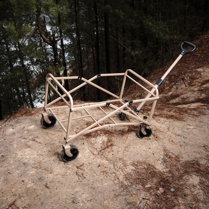 Складаний візочок ТС06 Naturehike CNH22JU012, пісочний 