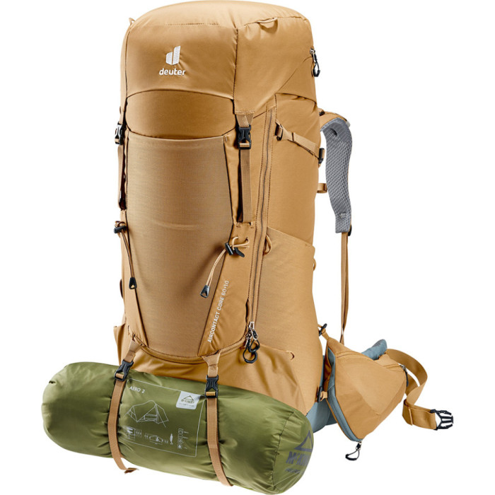 Рюкзак DEUTER Aircontact Core 60+10 колір 6318 almond-teal 