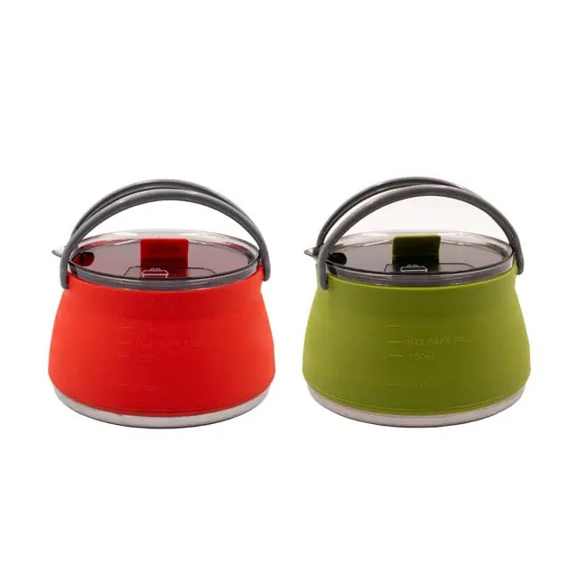 Чайник Tramp силіконовий з металевим дном 1л 