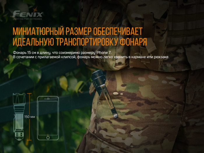 Ліхтар Fenix TK22 V2.0 Luminus SST-40 