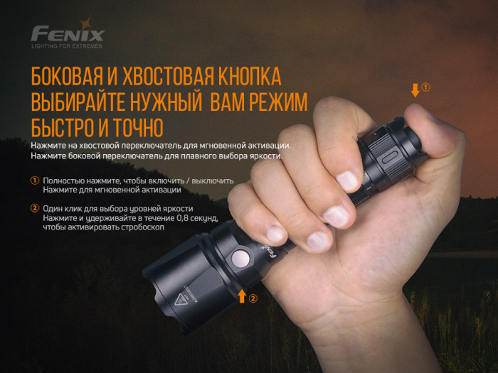 Ліхтар Fenix TK22 V2.0 Luminus SST-40 