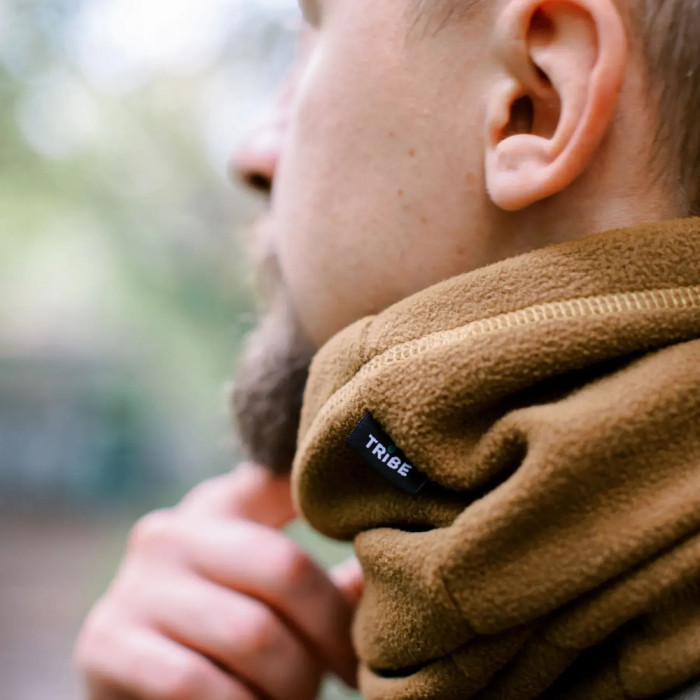 Пов'язка флісова Tribe Neck Warmer T-KF-0024-coyote, L-XL 