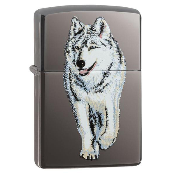 Запальничка Zippo 150 Wolf Black Ice 769 