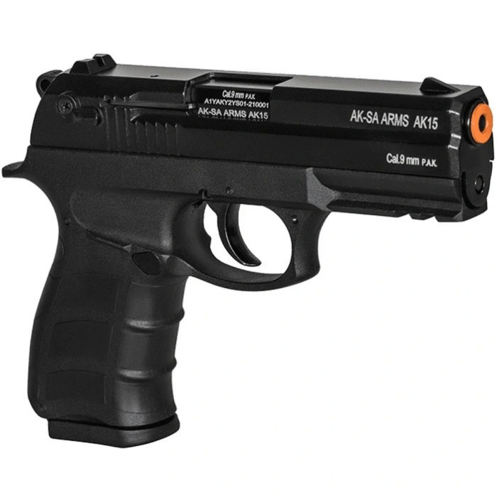 Пістолет сигнальний Aksa Arms AK15 CC-01 cal.9 PAK (Beretta PX4 Storm) Black 