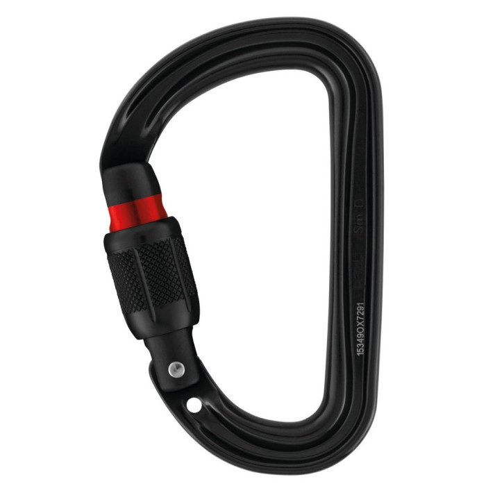 Карабін PETZL SM'D screw lock black (M39ASLN) 