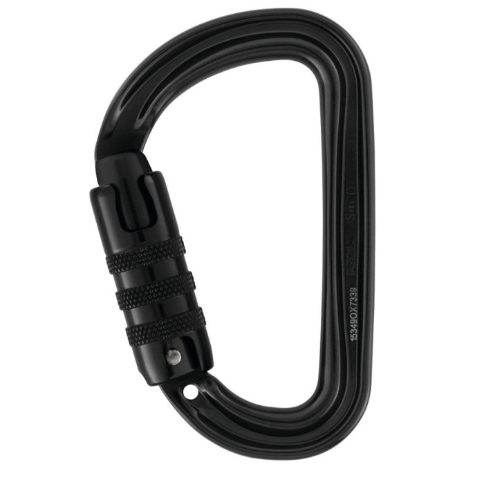 Карабін PETZL SM'D screw lock black (M39ASLN) 
