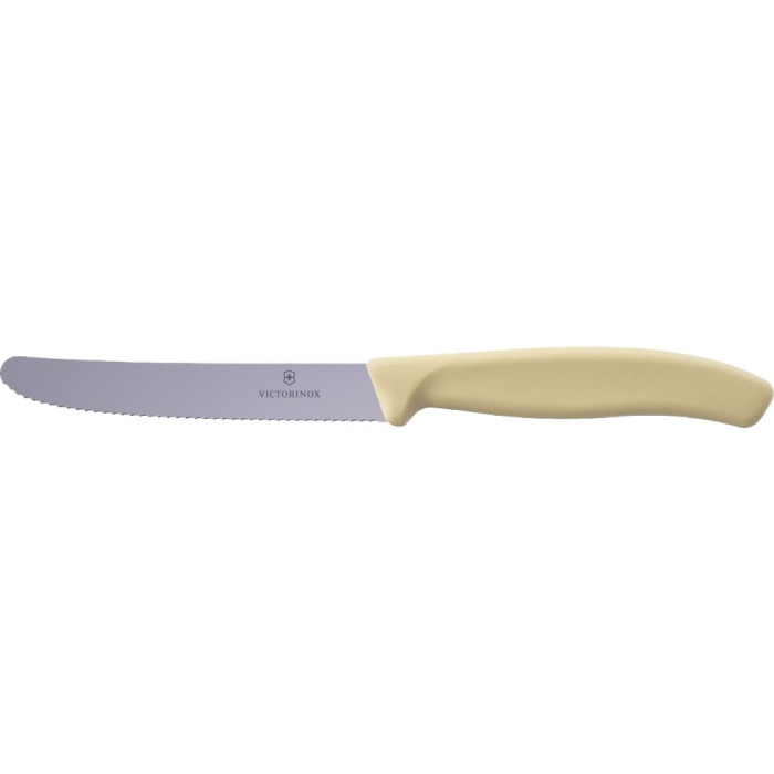 Ніж для томатів Victorinox Swiss Classic 11см хвил беж 6.7837.E7501 