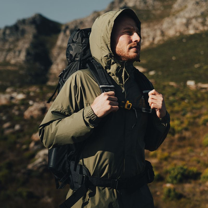 Рюкзак туристичний Naturehike NH70B070-B, 70 л + 5 л, світло-коричневий 