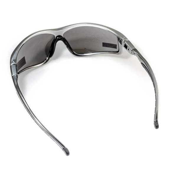 Окуляри Global Vision Home Run full silver (silver mirror) дзеркальні чорні в сріблястій оправі 