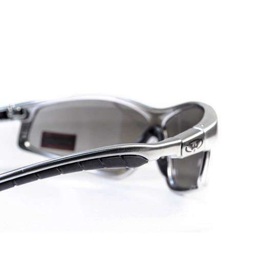 Окуляри Global Vision Home Run full silver (silver mirror) дзеркальні чорні в сріблястій оправі 