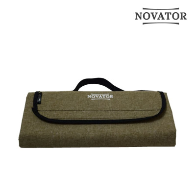Килимок каремат для кемпінгу Novator Picnic Brown 200х150 см