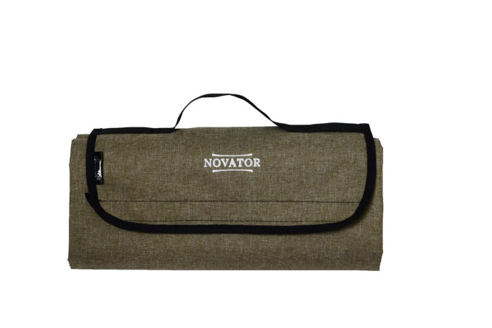 Килимок каремат для кемпінгу Novator Picnic Brown 200х150 см 