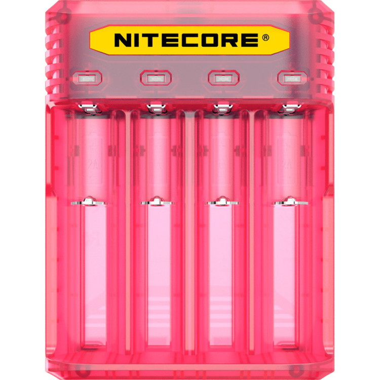 Зарядний пристрій Nitecore Q4 (рожевий) 