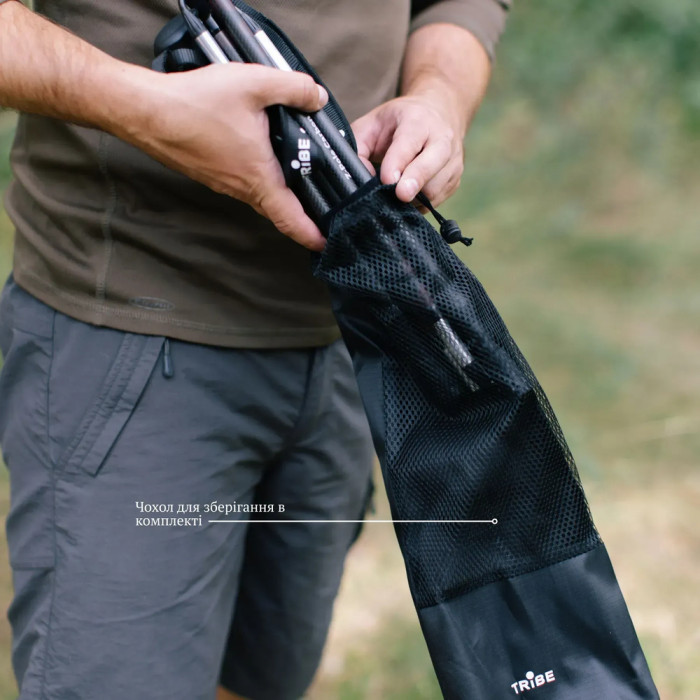 Трекінгові палиці Tribe Z-Pole Carbon T-ME-0025-plum