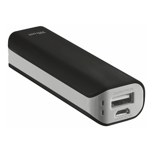 Портативна батарея Trust Primo 2200 mAh (чорна) 