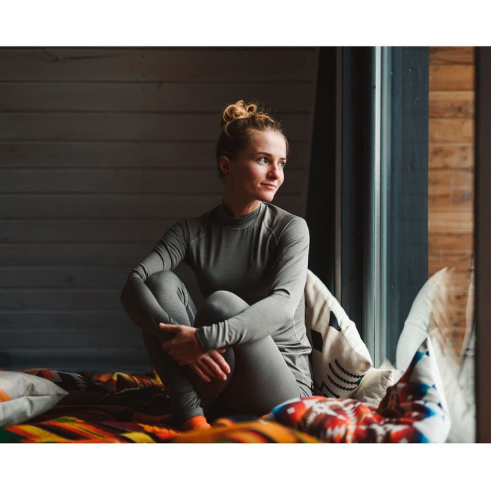 Термофутболка жіноча Turbat Yeti Top Wmn Steeple Gray - L - сірий 