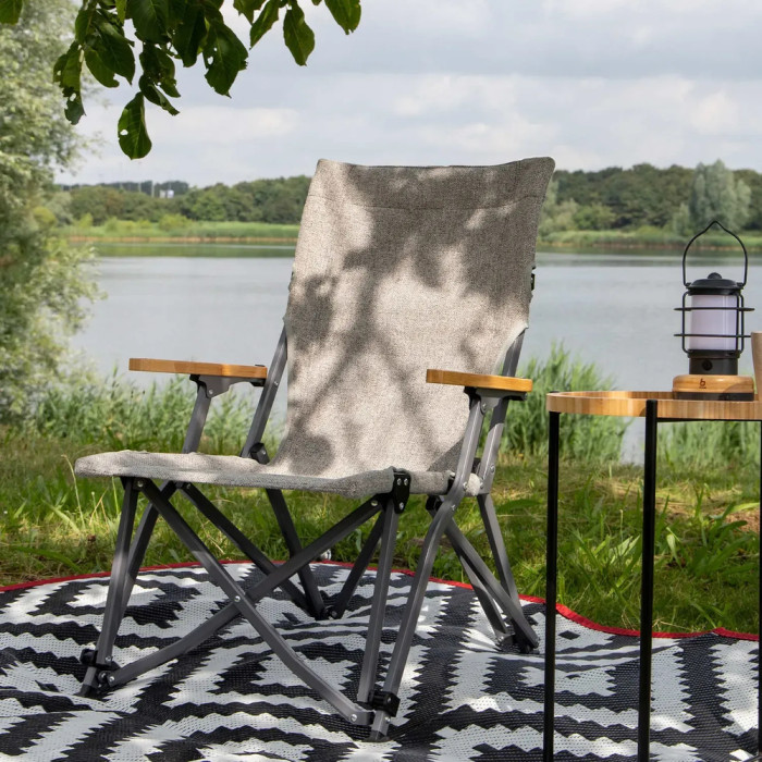 Крісло розкладне Bo-Camp Chelsea Grey (1204810) 