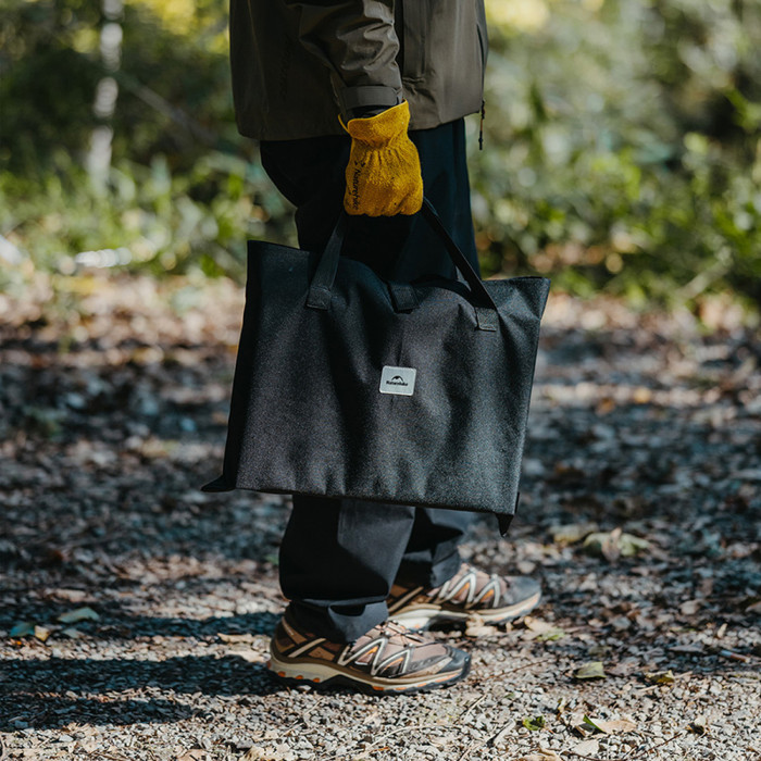 Складаний стіл Naturehike CNK2450JJ025, 80х40 см, алюміній, чорний 