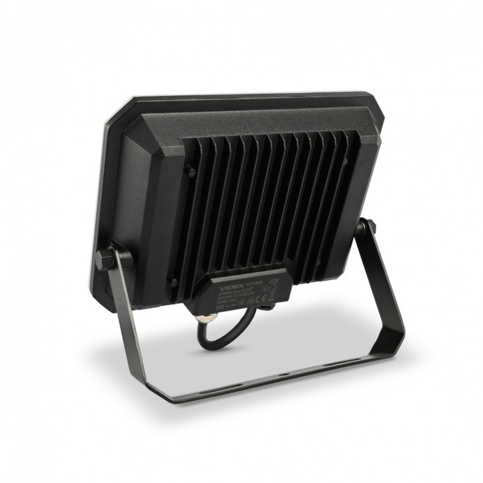 Прожектор VIDEX F3 50W 5000K 220V Black (VLE-F3-0505) 