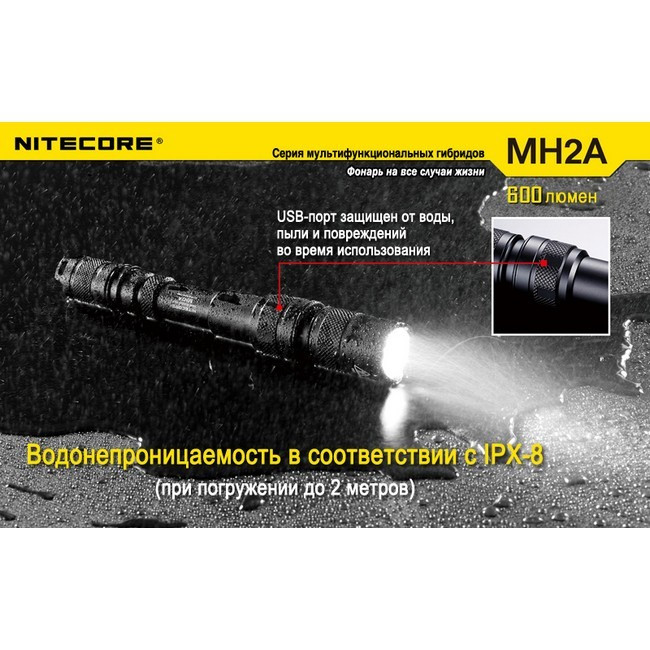 Ліхтар Nitecore MH2A 