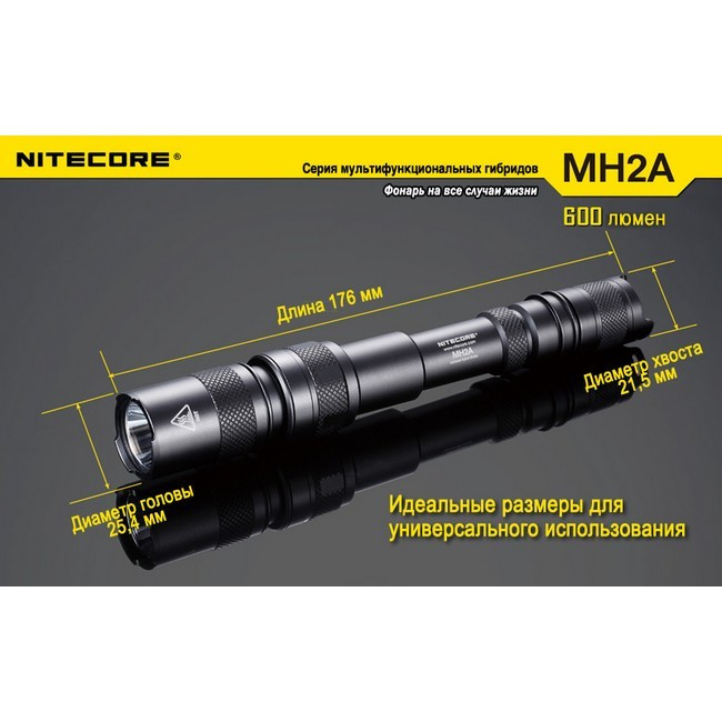 Ліхтар Nitecore MH2A 