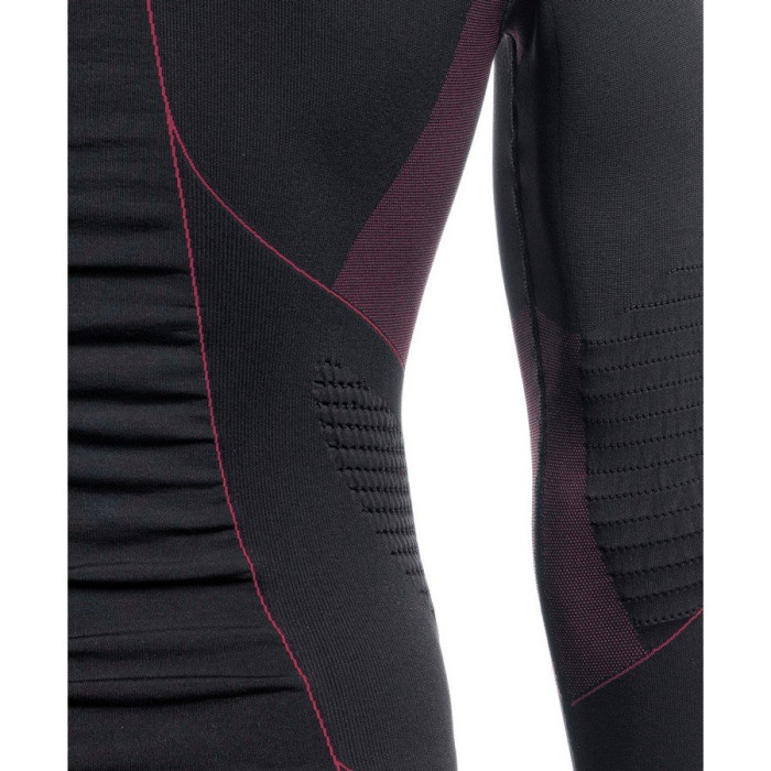 Футболка Accapi Polar Bear Long Sleeve Shirt Man 955 black /bordeaux  