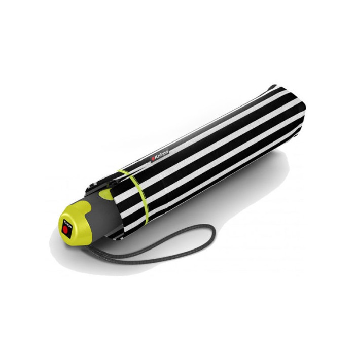 Парасолька Knirps E. 200 Strip Strap Yellow Авто/складаний /8спіц /D97x28см 