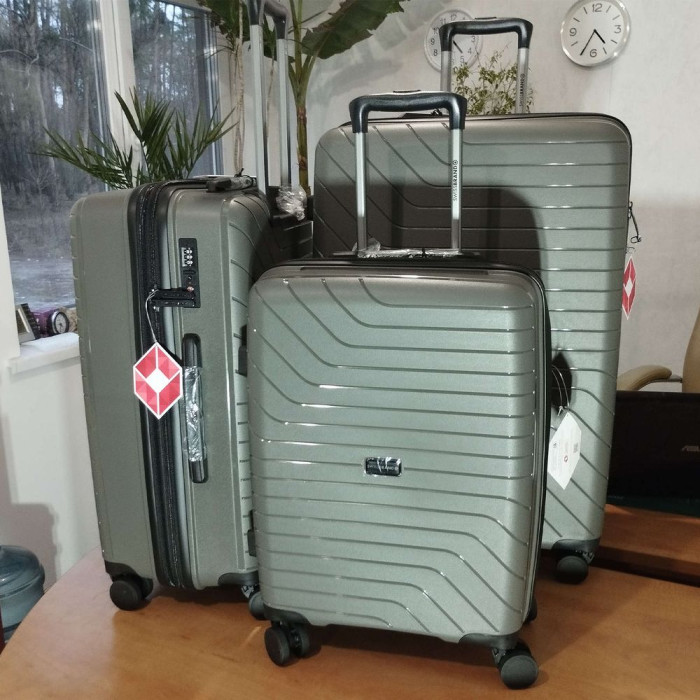 Валіза Swissbrand Eden (S) Charcoal (SWB_LHEDE174S) 