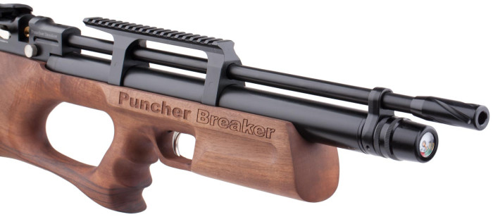 Гвинтівка пневматична Kral Puncher Breaker PCP Wood 4,5 мм з глушником 