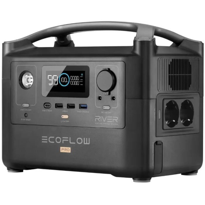Зарядна станція EcoFlow RIVER Pro, 600W 