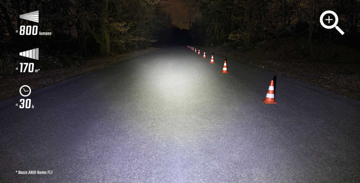 Ліхтар Sigma Sport Buster 800/Buster RL 80 K-Set 