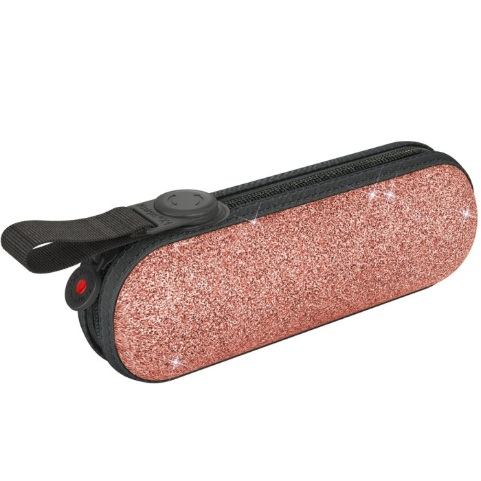 Парасолька X1 2Glam Rose Ecorepel Мех/Складаний/7спиць/D90x18см 