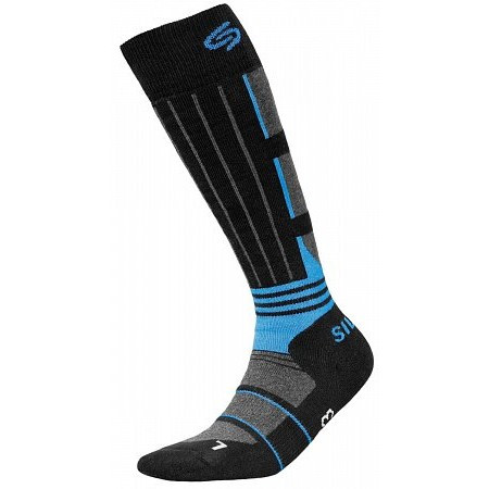 Термошкарпетки InMove Ski Deodorant чорний з синім, 32-34 