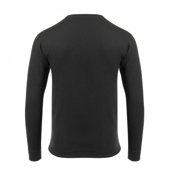 Термокофта чоловіча Aclima WoolTerry 220 Crew Neck Jet Black XXXL 