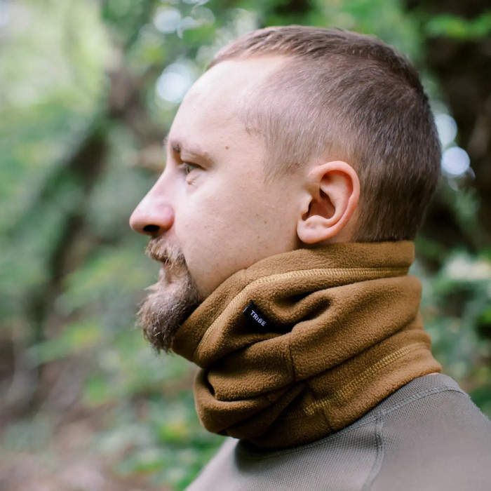 Пов'язка флісова Tribe Neck Warmer T-KF-0024-coyote, S-M 