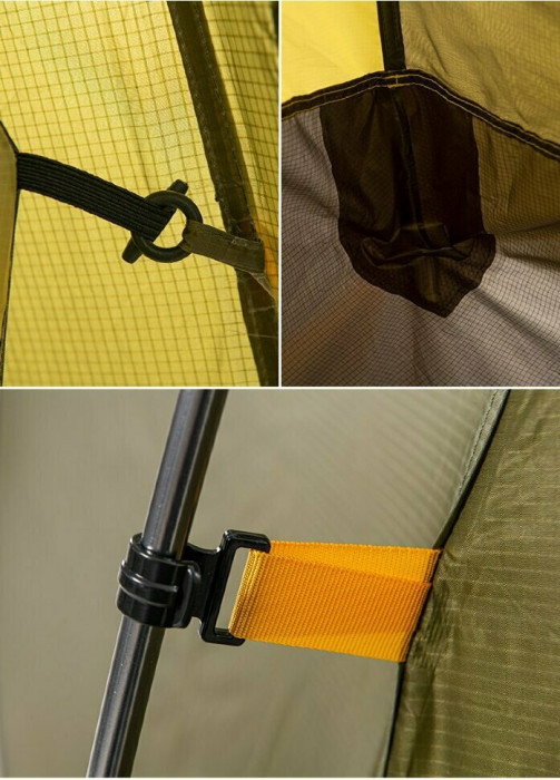 Намет Naturehike Could Tourer Motercycle NH19ZP013, 40D, надлегка, двомісна, зелений 